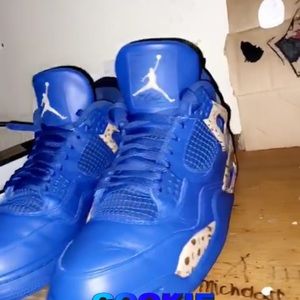 Custom Cookie Monster Retro 4s